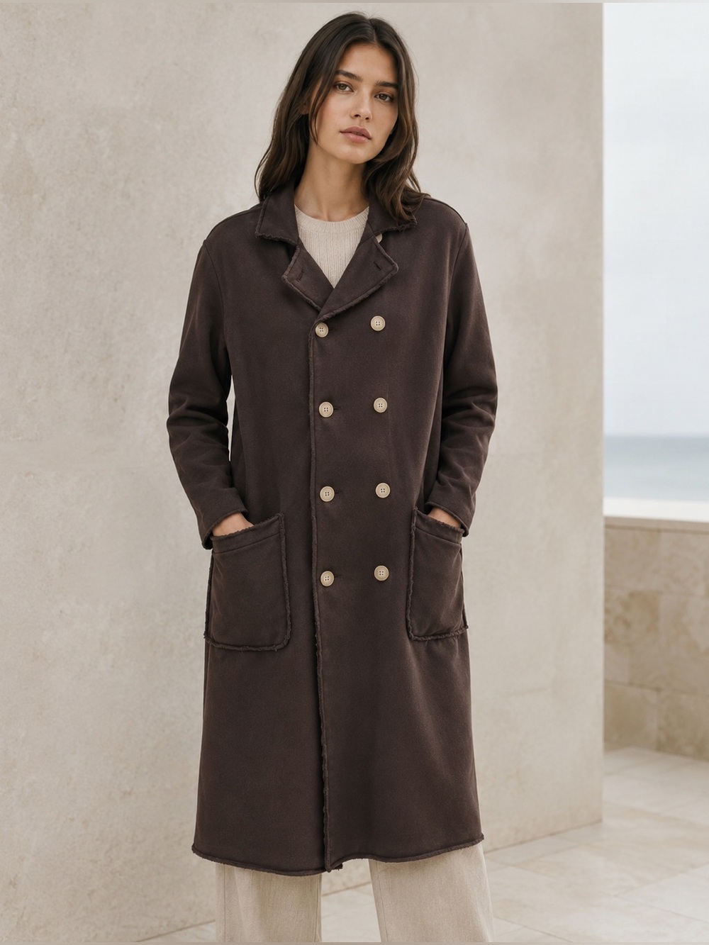 FRANK & EILEEN TIPPERARY ENGLISH TRENCH COAT